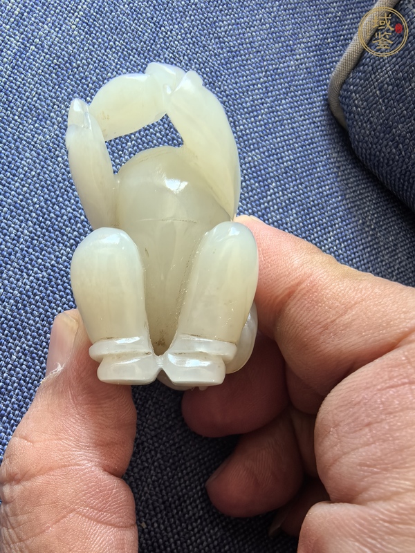 古玩玉器童子真品鑒賞圖