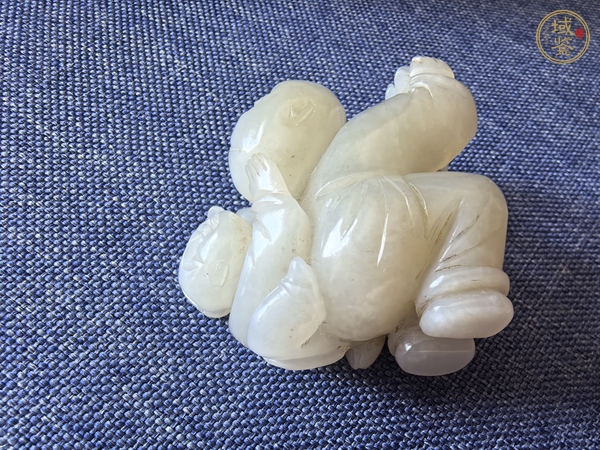 古玩玉器童子真品鑒賞圖
