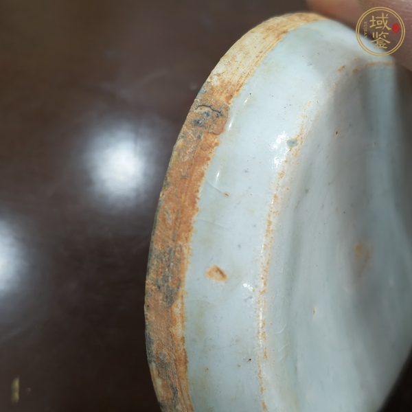 古玩陶瓷影青釉鳳尾洗真品鑒賞圖