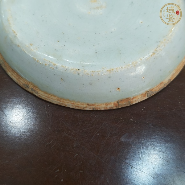 古玩陶瓷影青釉鳳尾洗真品鑒賞圖