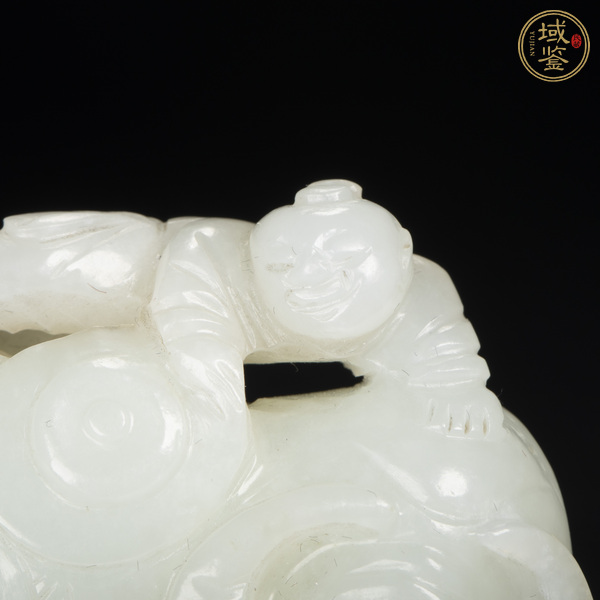 古玩玉器牧牛童子真品鑒賞圖