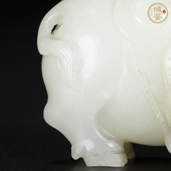 古玩玉器牧牛童子真品鑒賞圖