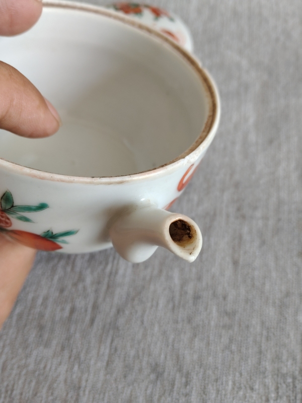 古玩陶瓷粉彩福壽紋參壺拍賣，當前價格1500元