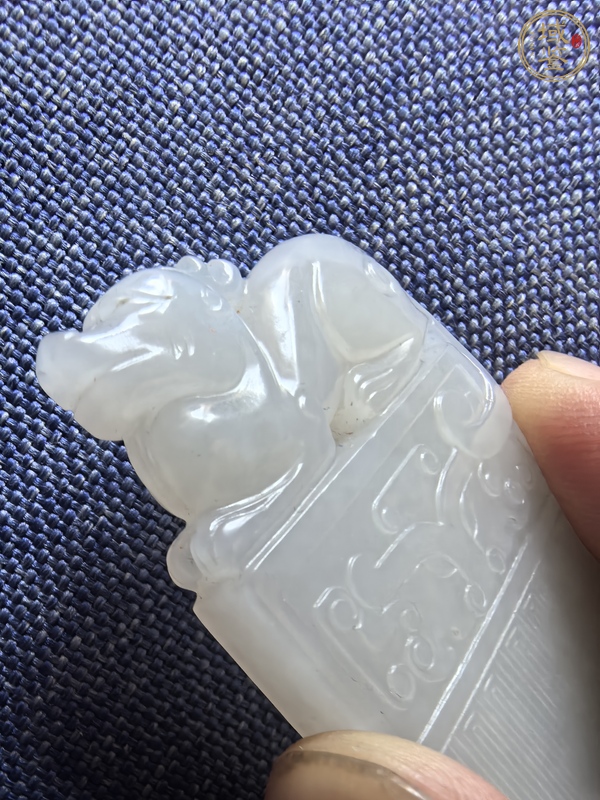 古玩玉器府上有壽真品鑒賞圖