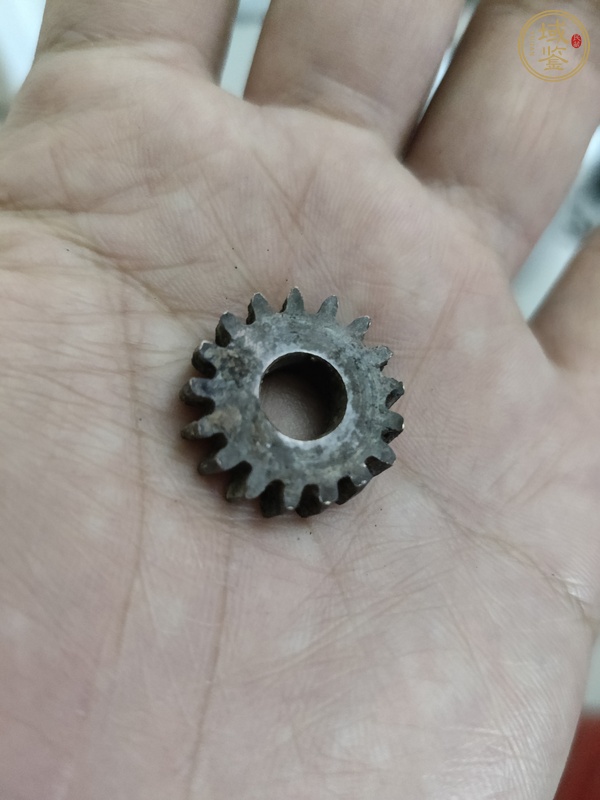 古玩銅器齒輪真品鑒賞圖