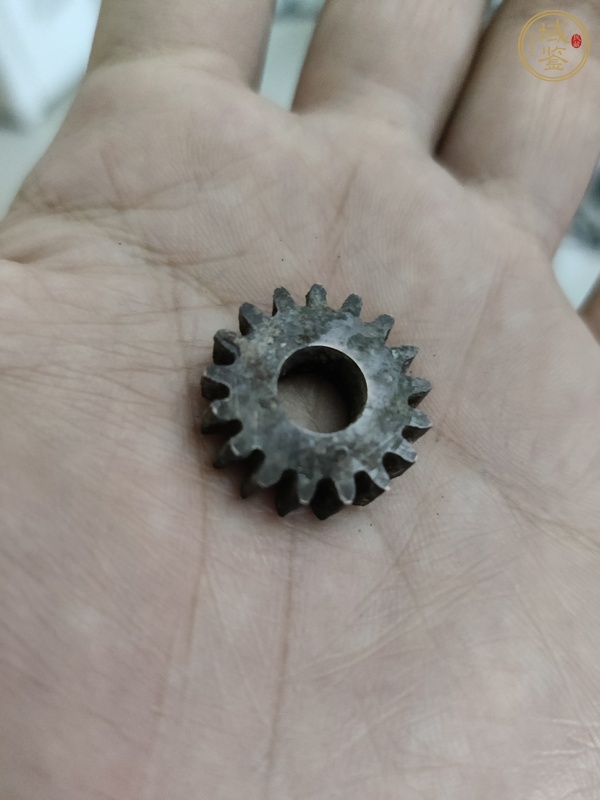 古玩銅器齒輪真品鑒賞圖