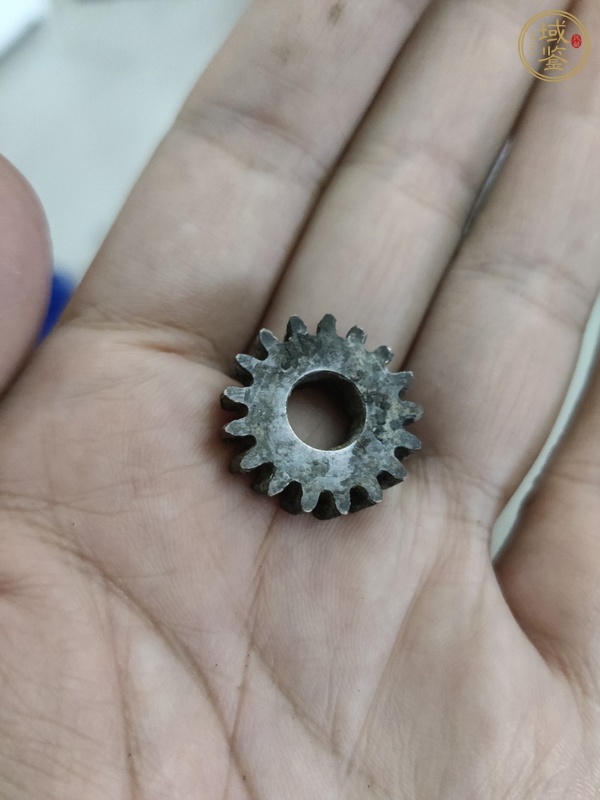 古玩銅器齒輪真品鑒賞圖