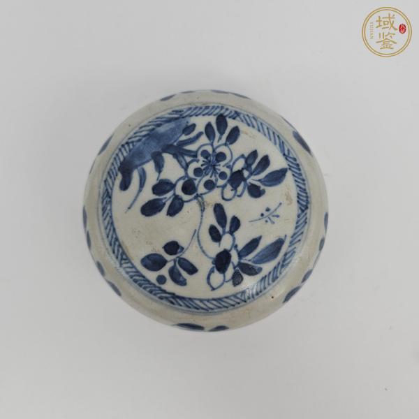 古玩陶瓷青花蓋盒真品鑒賞圖