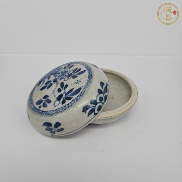 古玩陶瓷青花蓋盒真品鑒賞圖