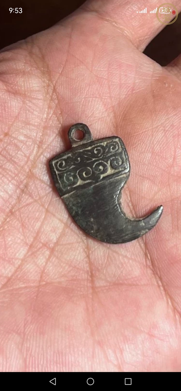 古玩銅器摸金符真品鑒賞圖
