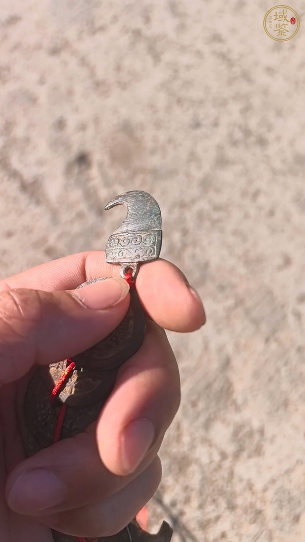 古玩銅器摸金符真品鑒賞圖