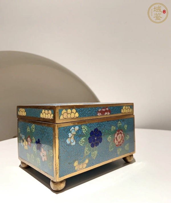 古玩雜項(xiàng)景泰藍(lán)盒子真品鑒賞圖