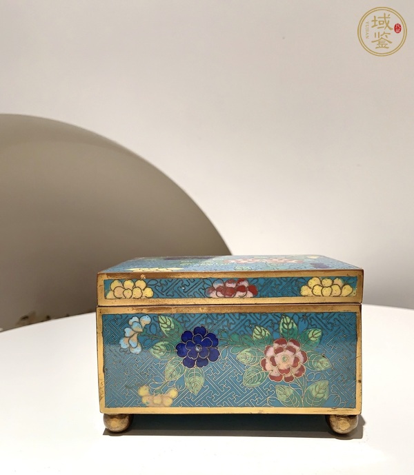 古玩雜項(xiàng)景泰藍(lán)盒子真品鑒賞圖