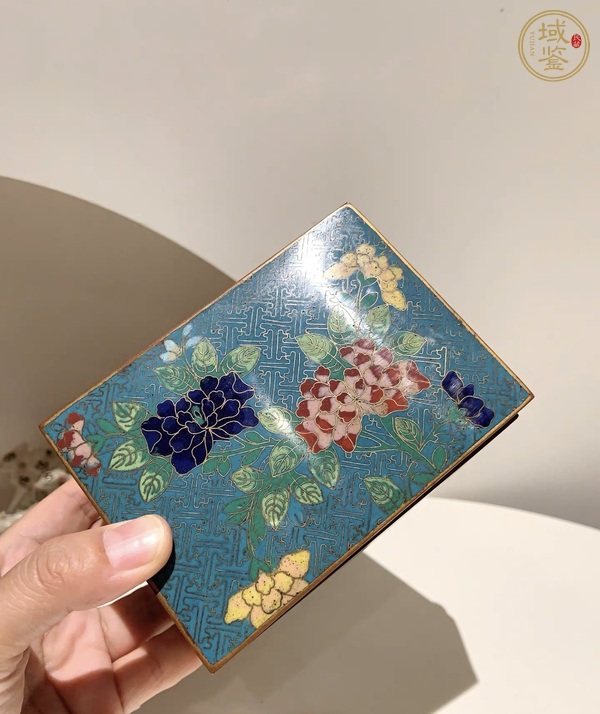古玩雜項(xiàng)景泰藍(lán)盒子真品鑒賞圖