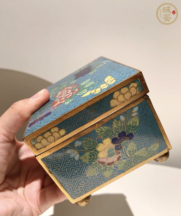 古玩雜項(xiàng)景泰藍(lán)盒子真品鑒賞圖