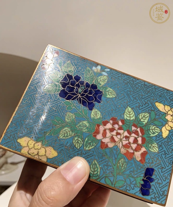古玩雜項(xiàng)景泰藍(lán)盒子真品鑒賞圖