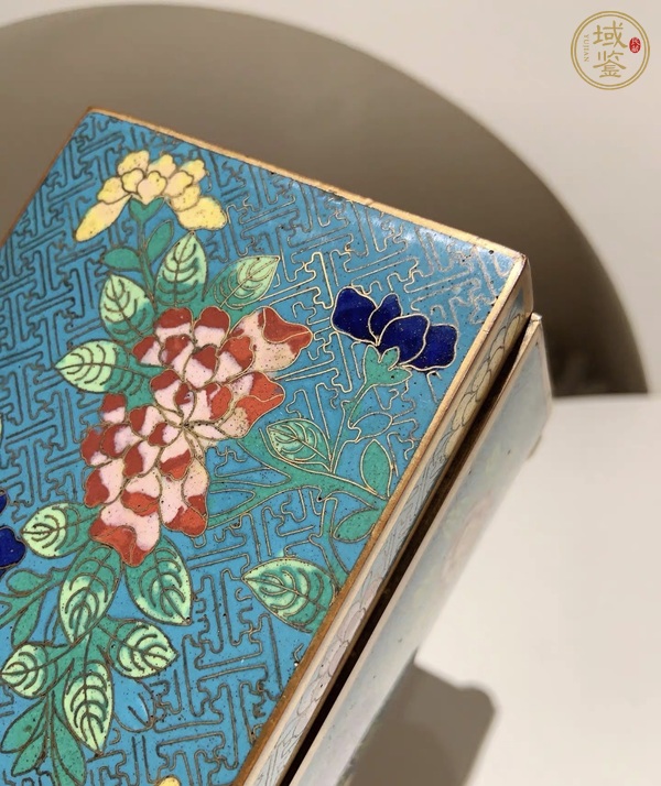 古玩雜項(xiàng)景泰藍(lán)盒子真品鑒賞圖