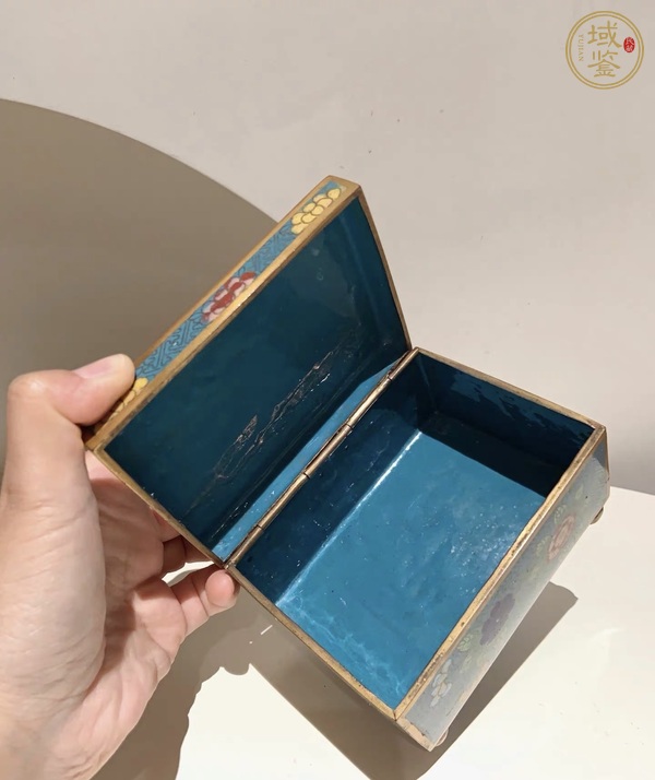 古玩雜項(xiàng)景泰藍(lán)盒子真品鑒賞圖