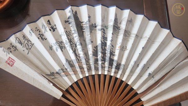 古玩字畫成扇真品鑒賞圖