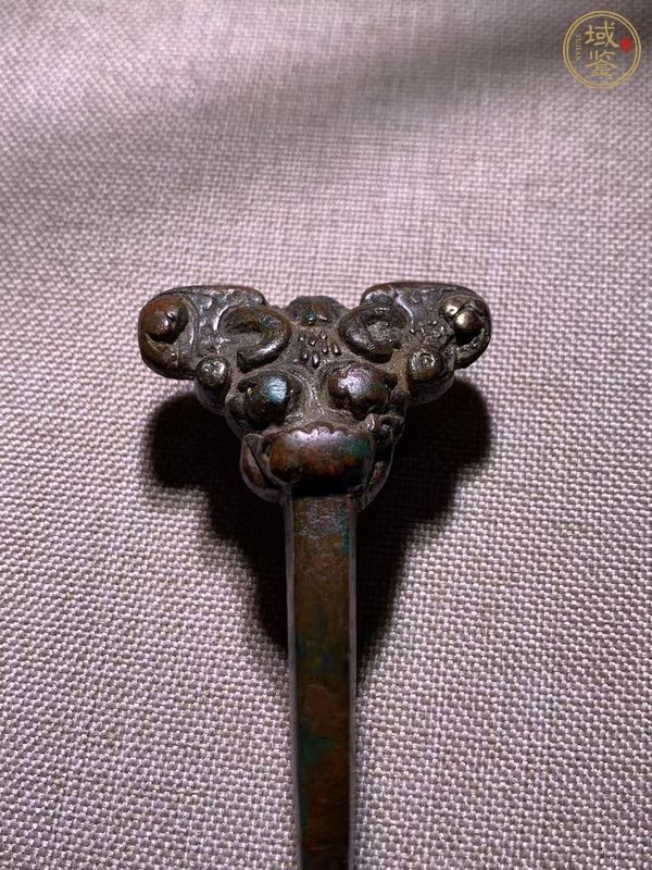 古玩獸面紋帶鉤真品鑒賞圖