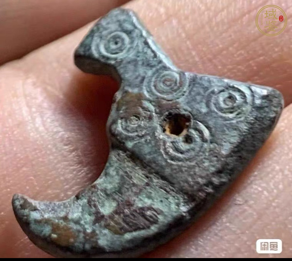 古玩銅器摸金符真品鑒賞圖