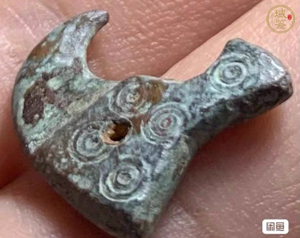 古玩銅器摸金符真品鑒賞圖