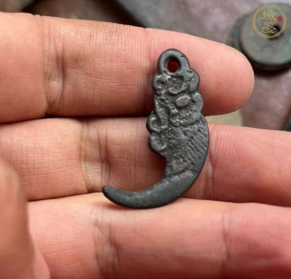 古玩銅器解繩器真品鑒賞圖