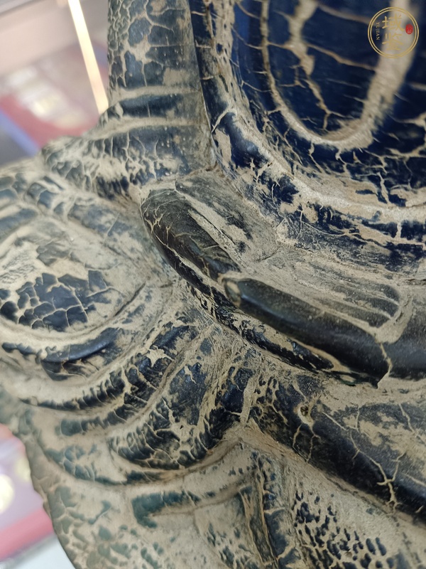 古玩仿古琉璃佛真品鑒賞圖