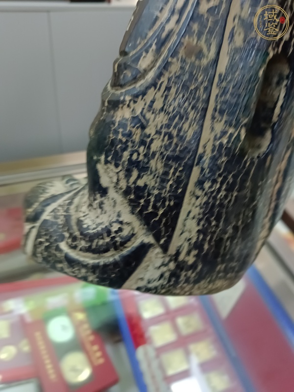 古玩玉器仿古琉璃佛真品鑒賞圖