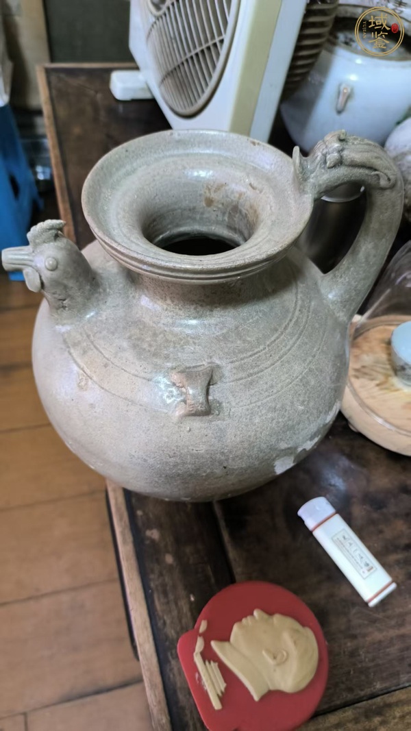 古玩晉代雞首壺真品鑒賞圖