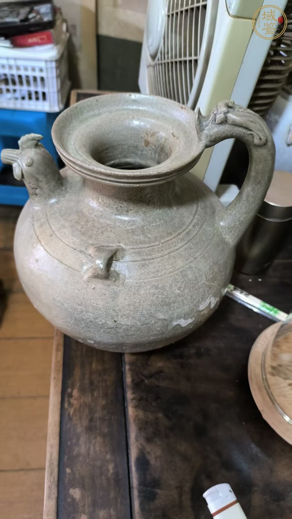 古玩陶瓷晉代雞首壺真品鑒賞圖