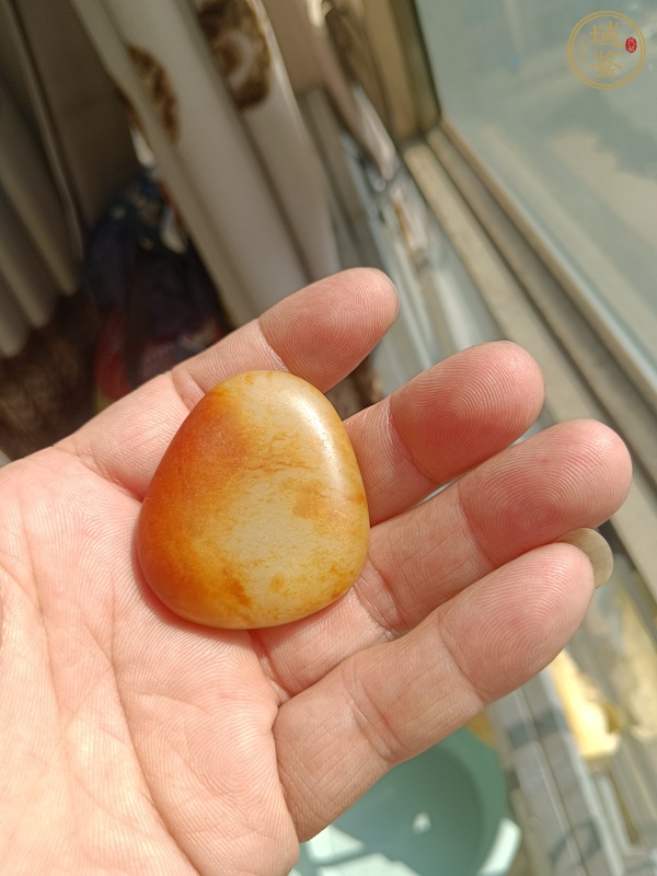 古玩和田玉籽料原石真品鑒賞圖