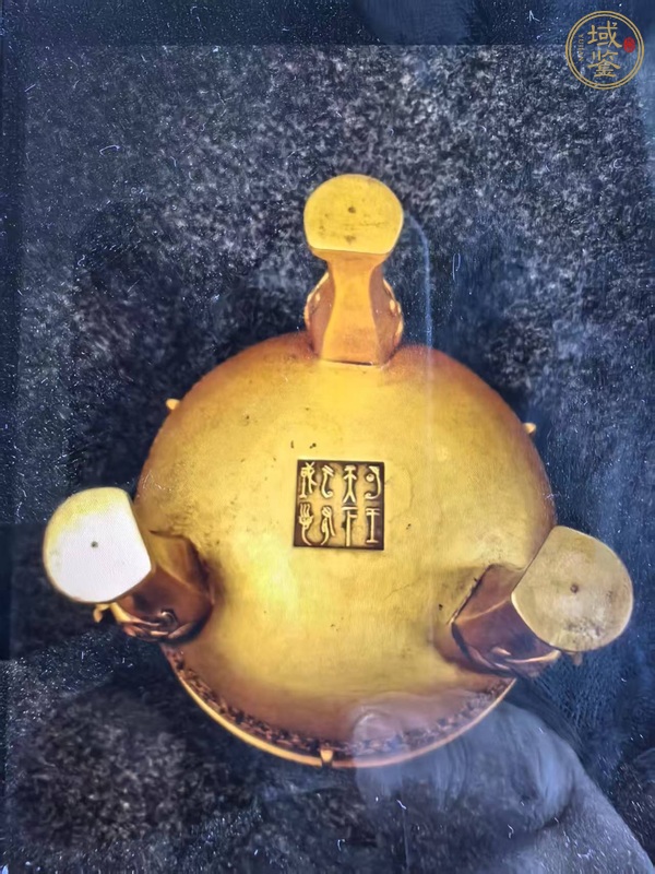 古玩雜項鼎真品鑒賞圖