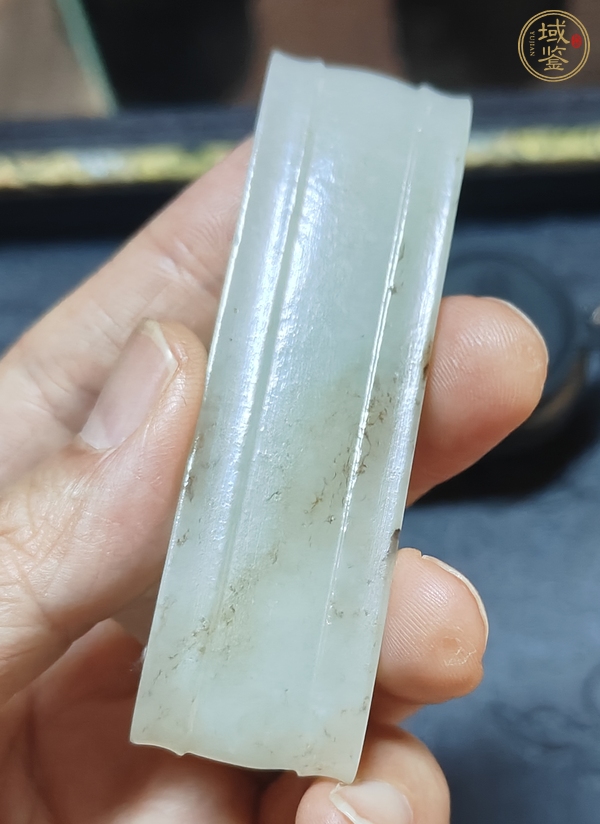 古玩玉器和田玉雕“劍璏”真品鑒賞圖