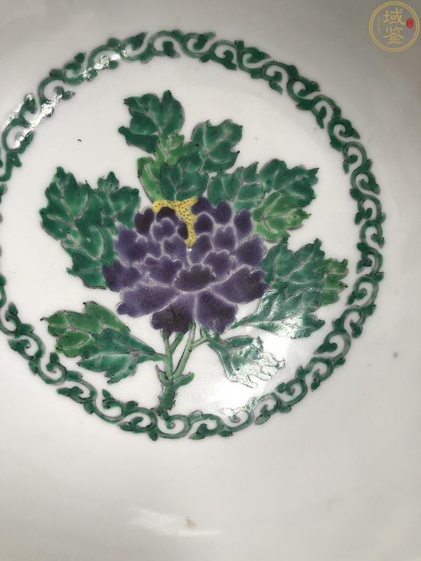 古玩陶瓷清晚期時期斗彩花卉紋碗拍賣,當前價格6666元