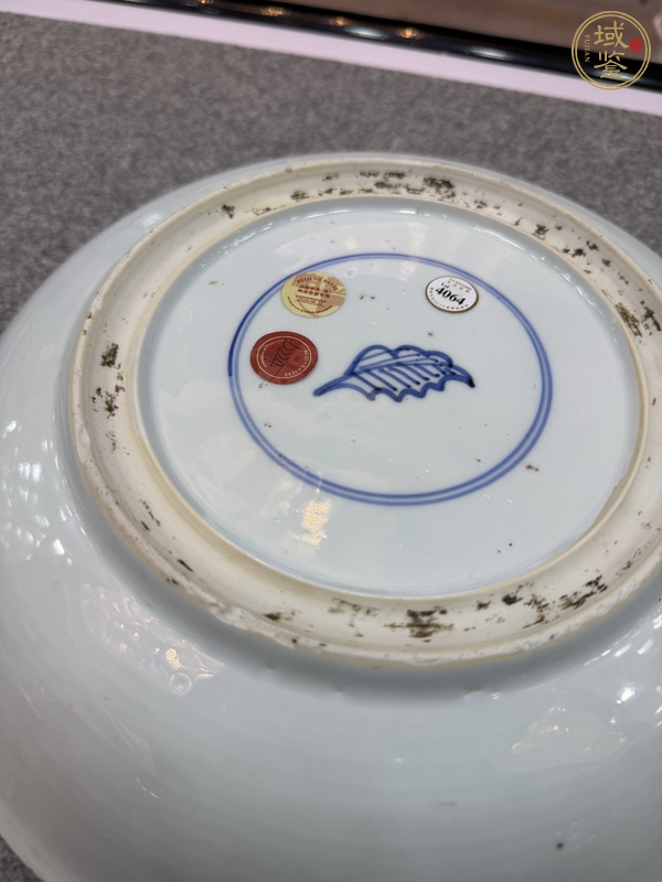 古玩陶瓷粉彩盤真品鑒賞圖