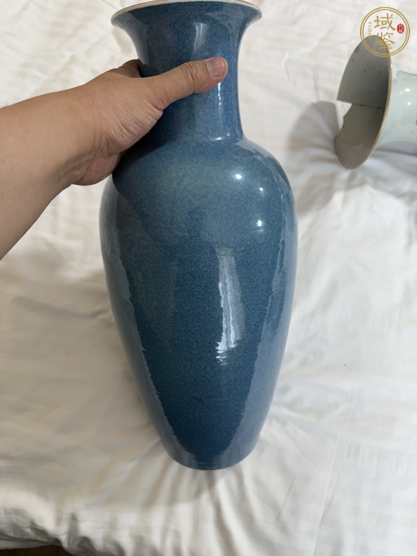 古玩爐鈞釉瓶真品鑒賞圖