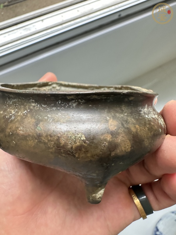 古玩銅器銅爐真品鑒賞圖