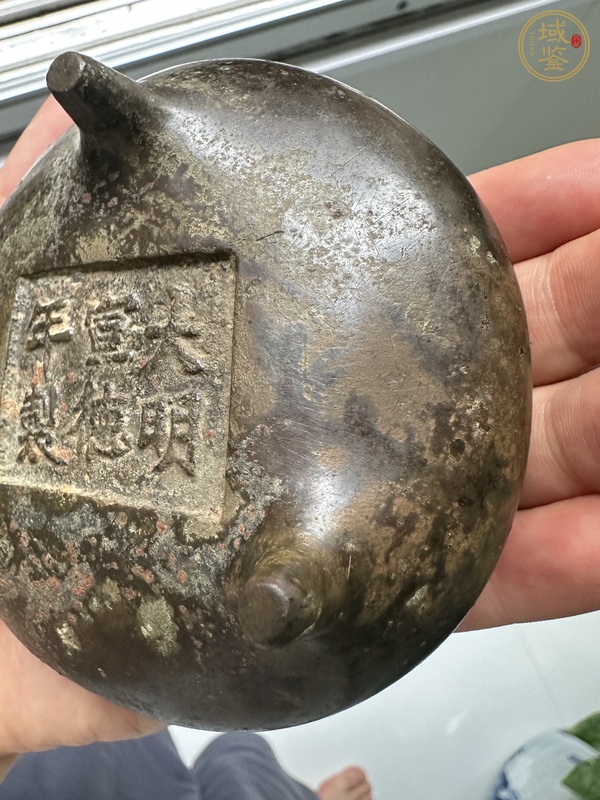 古玩銅器銅爐真品鑒賞圖