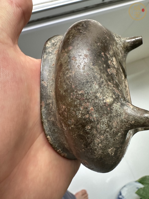 古玩銅器銅爐真品鑒賞圖