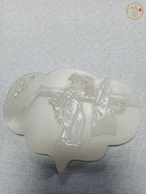 古玩玉器和田玉雕“福如意牌”真品鑒賞圖