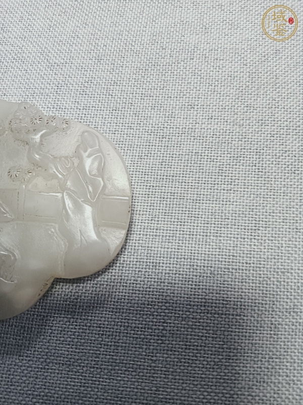 古玩玉器和田玉雕“壽星牌”真品鑒賞圖