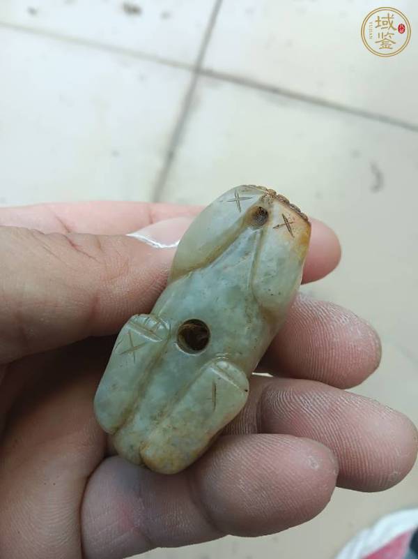 古玩玉器提油仿古“玉獸”真品鑒賞圖