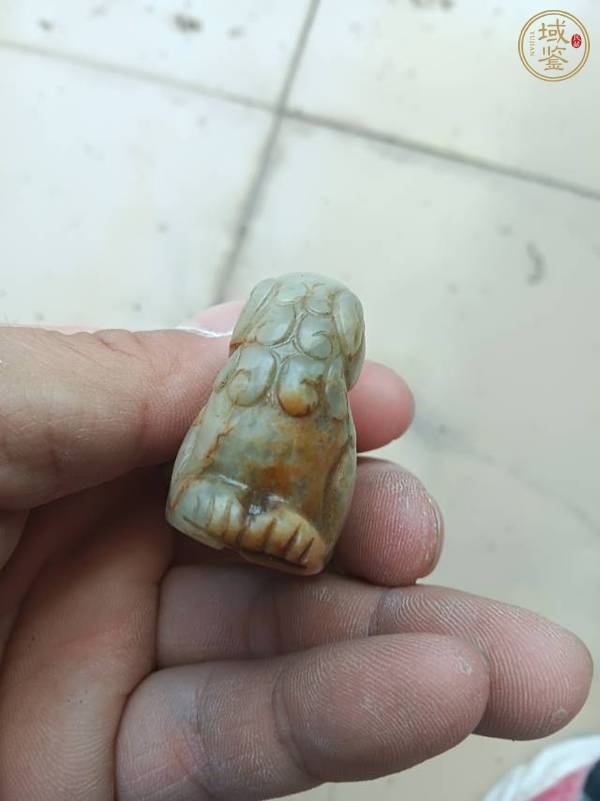 古玩玉器提油仿古“玉獸”真品鑒賞圖