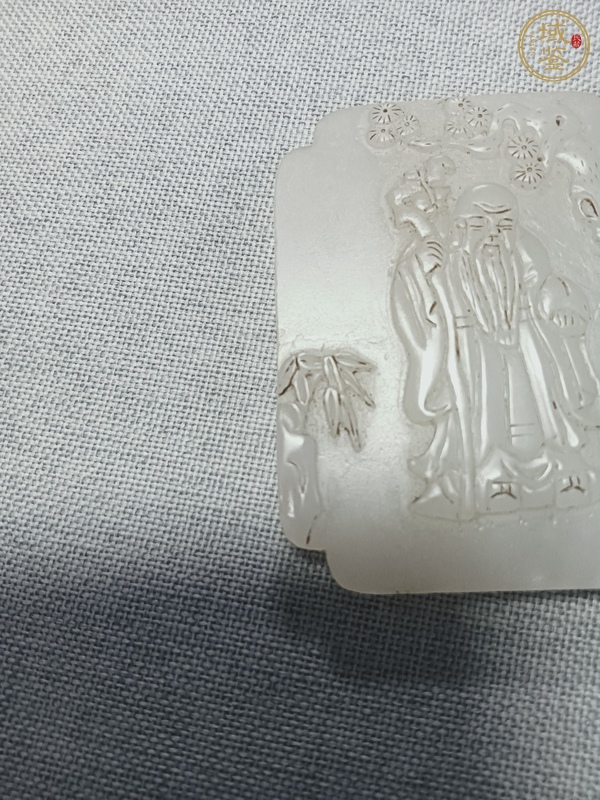 古玩玉器壽星真品鑒賞圖