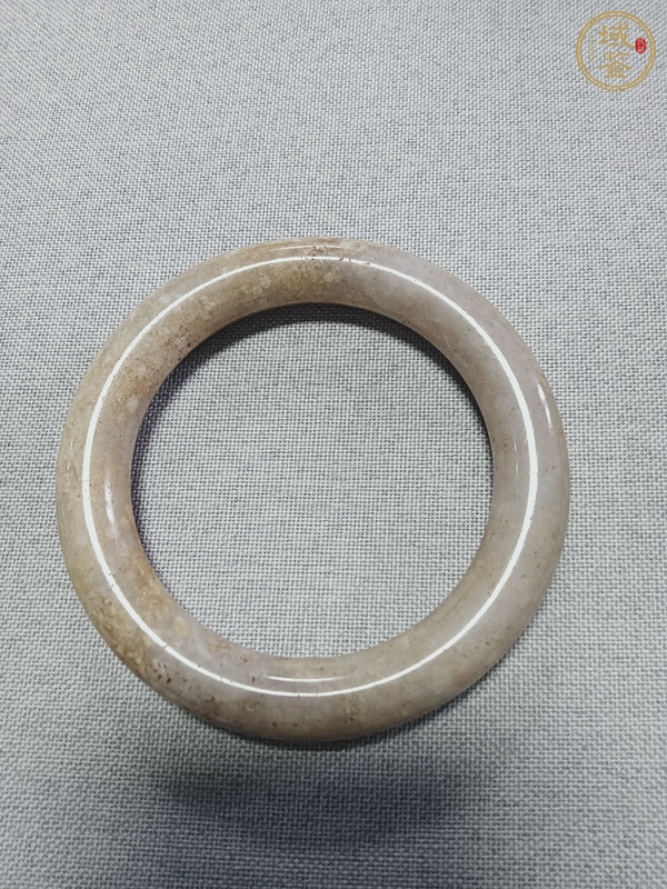 古玩玉器和田玉雕“素紋手鐲”真品鑒賞圖