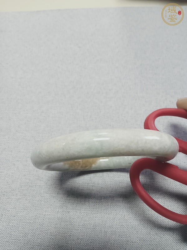 古玩和田玉雕“素紋手鐲”真品鑒賞圖