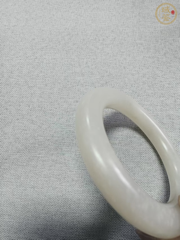 古玩玉器和田玉雕“素紋手鐲”真品鑒賞圖