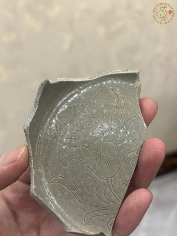 古玩陶瓷越窯瓷片真品鑒賞圖