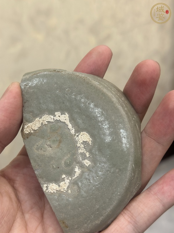 古玩陶瓷越窯瓷片真品鑒賞圖